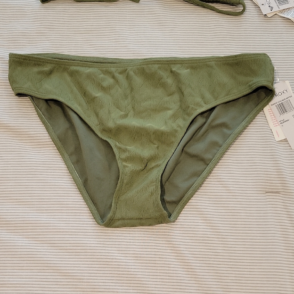*Sale* New Roxy Olive Bikini Bottoms